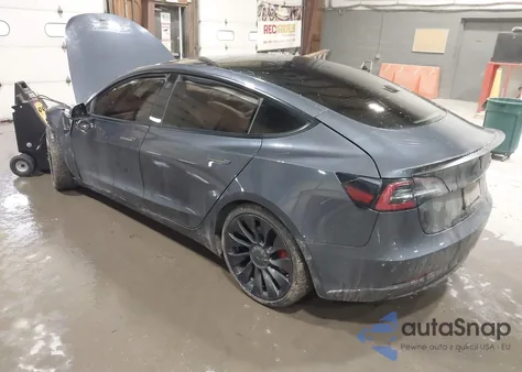 2021 Tesla Model 3 Performance Dual Motor All-Wheel Drive from USA, damaged, VIN 5YJ3E1EC2MF087706